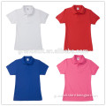 Customize women' s office uniform design high quality polo shirt